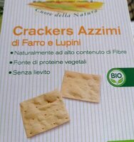 Crackers azzimi di farro e lupini