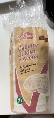 Gallette di riso e avena