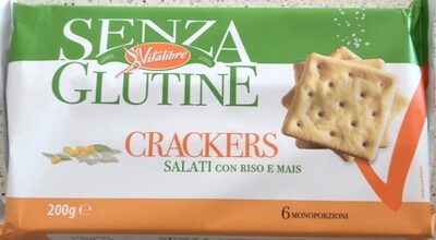 Crackers S/glutine front packaging