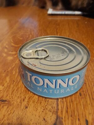 Tonno al naturale front packaging