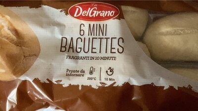 6 Mini Baguettes front packaging