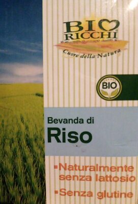 bevanda di riso front packaging