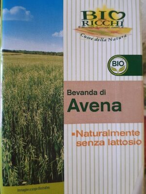 Bevanda di avena front packaging