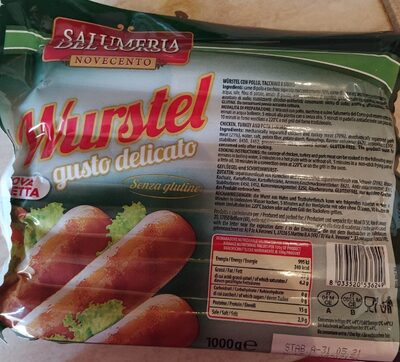 Wurstel front packaging