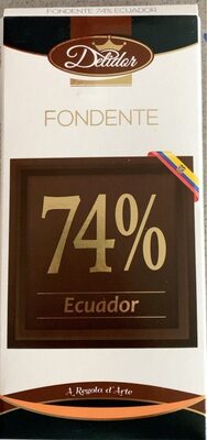 cioccolato fondente 74%