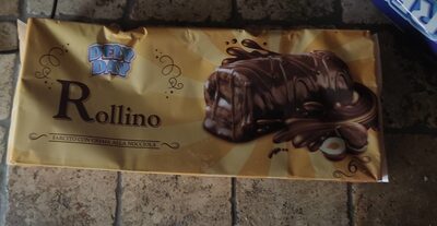 Rollino farcito con crema alla nocciola