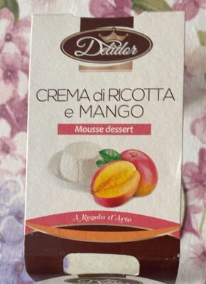 Crema di mango e ricotta