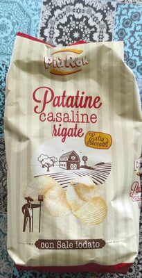 Patatine casaline rigate