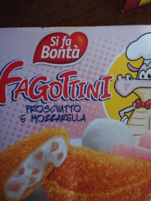 Fagottino prosciutto e mozzarella