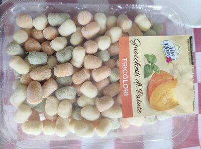 Gnocchetti di patate tricolori