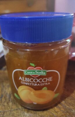 Confettura extra albicocca front packaging