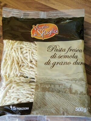 Pasta fresca di Semola di grano duro