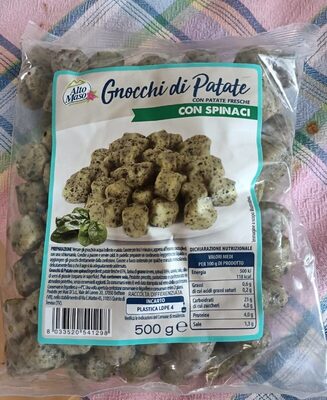 Gnocchi di Patate con Spinaci