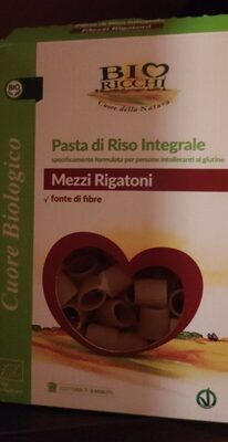 Mezzi rigatoni di riso