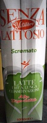 Latte scremato senza lattosio