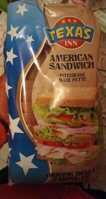 American sandwich INTEGRALE front packaging