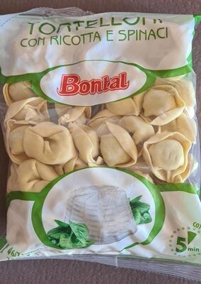 tortelloni di ricotta e spinaci front packaging