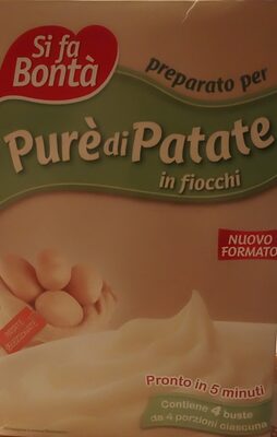preparato per purè di patate in fiocchi