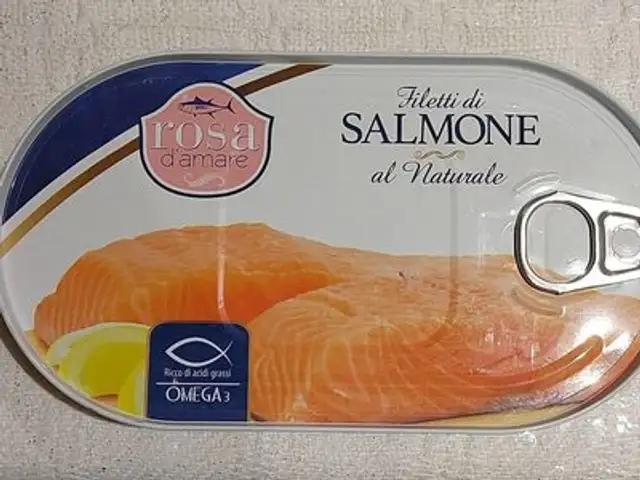 Filetti di salmone al naturale