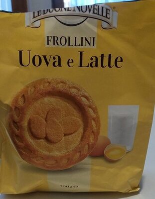 Uova e latte frollini
