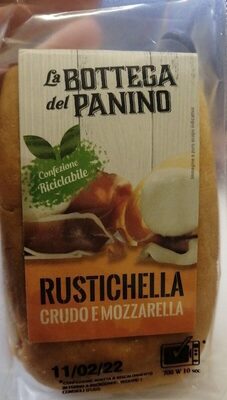 Rustichella Crudo e Mozzarella