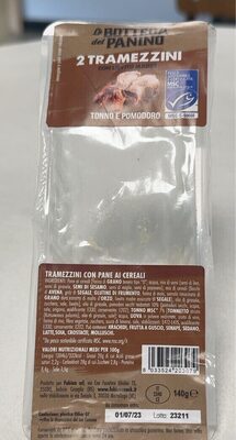 Tramezzini tonno e pomodoro