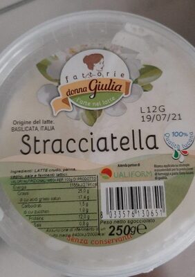 Stracciatella fattoria donna giulia