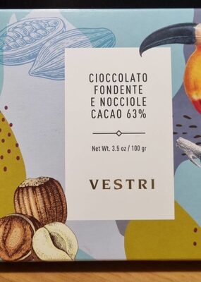 CIOCCOLATO FONDENTE E NOCCIOLE 63%