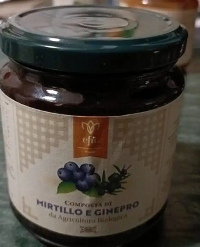 Composta di mirtillo e ginepro