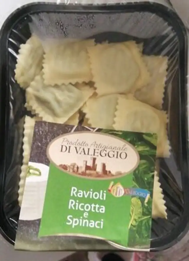 Ravioli ricotta e spinaci