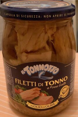 Filetti di tonno a pinne gialle