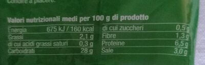 Gnocchetti Tipo Tirolesi nutrition facts table