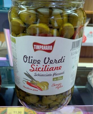 Olive verdi siciliane