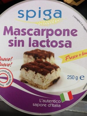 Mascarpone sin lactosa