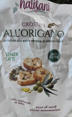 Crostini all'origano senza glutine