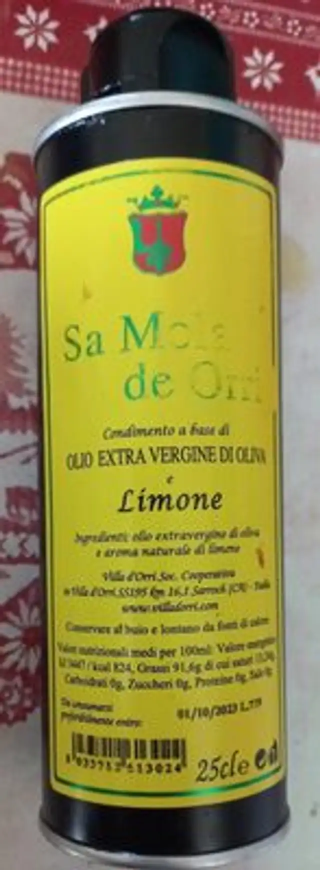 Olio extravergine di oliva