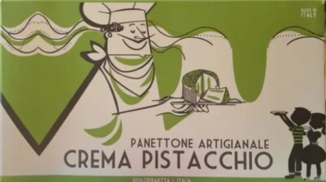 Panettone Artiginale - Crema Pistacchio