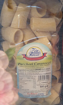Paccheri caserecci