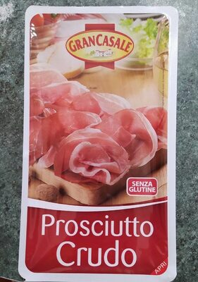 Prosciutto crudo front packaging