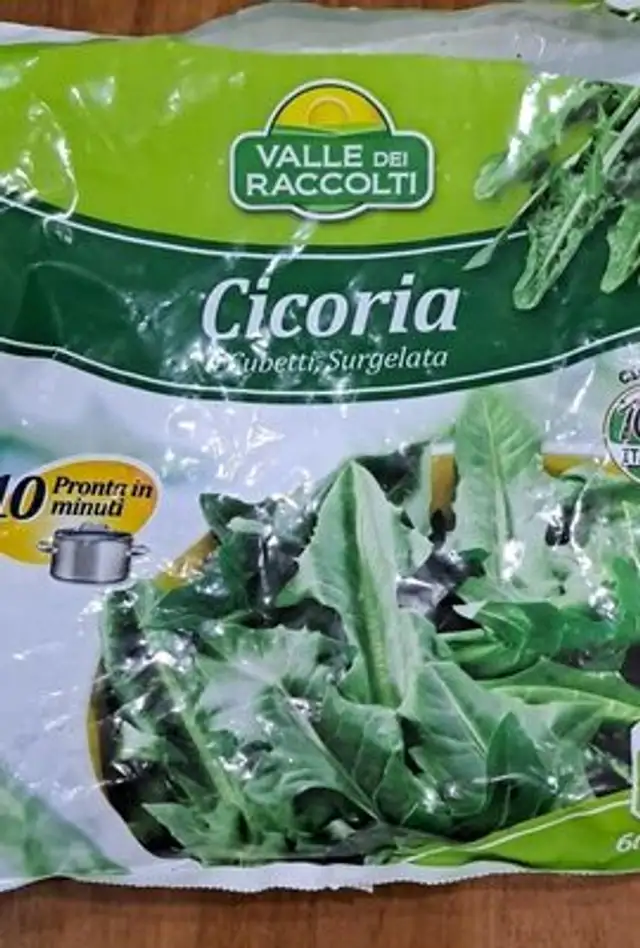 Cicoria a cubetti surgelata