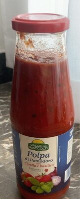 Polpa di pomodoro con cipolla e basilico