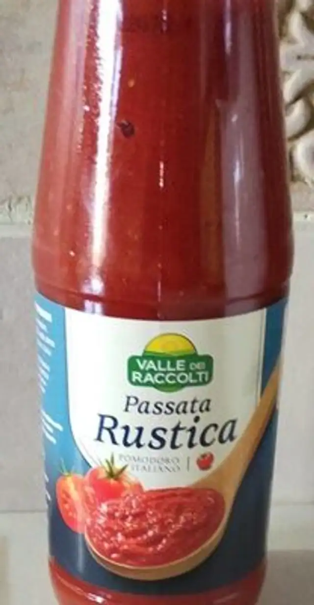 Passata rustica front packaging