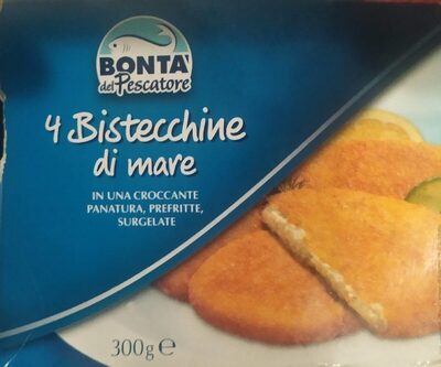 Bistecchine di mare front packaging