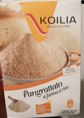 Pangrattato di farina di riso senza glutine