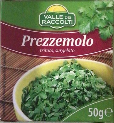 Perejil congelado front packaging