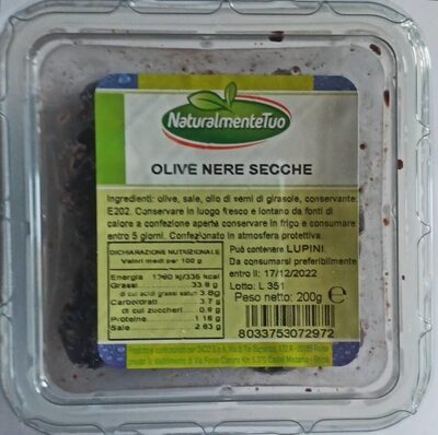 Olive nere secche