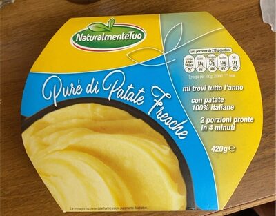 Puré di patate fresche