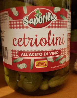Cetriolini all'aceto di vino