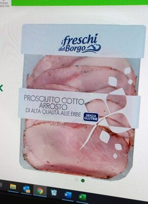 Prosciutto cotto arrosto di ala qualità alle erbe