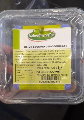 Olive lecchino denocciolate